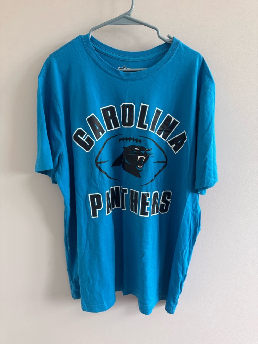 NFL Carolina Panthers Football Tee Shirt Men's 3XL